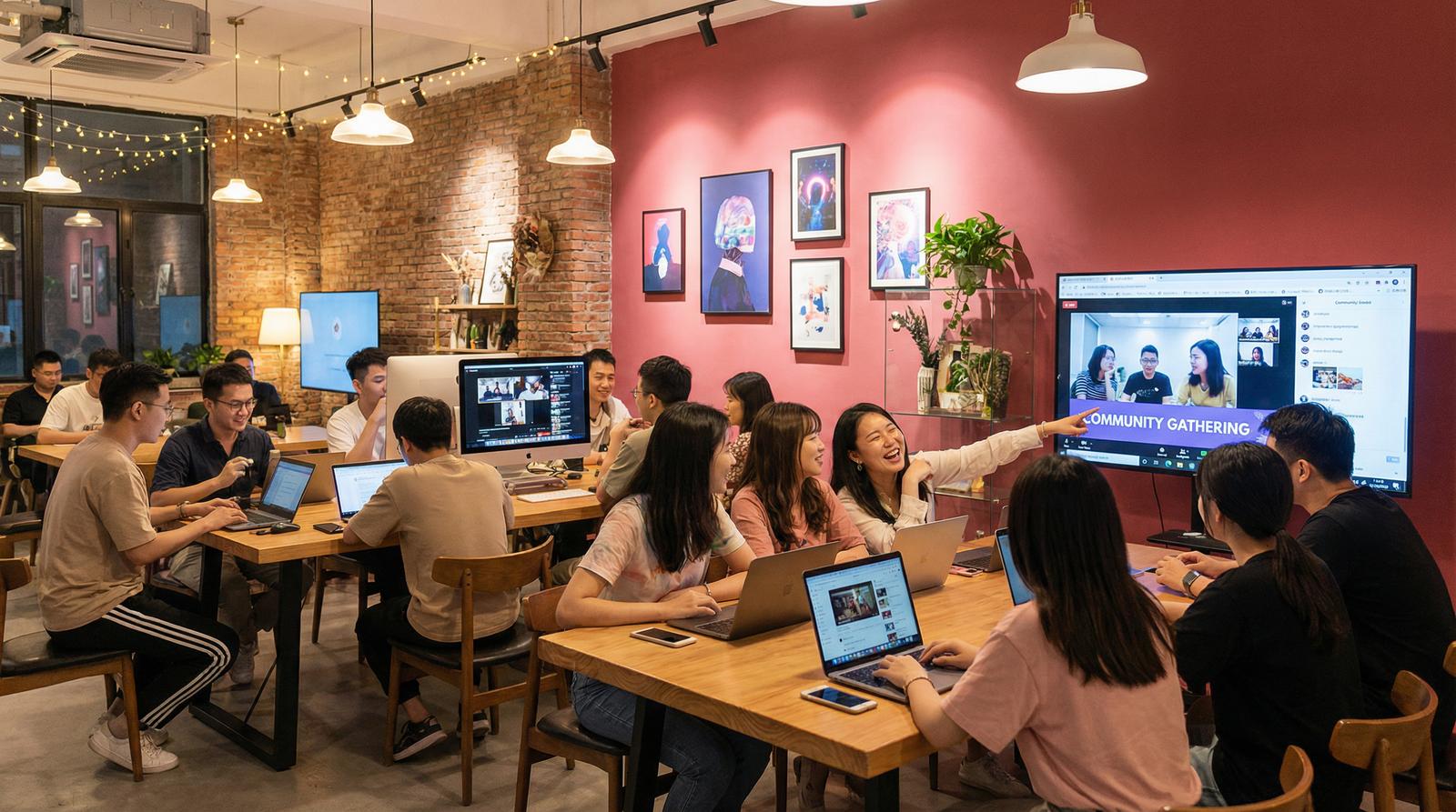 三级传媒社区活动